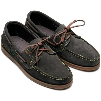 Scarpe da barca Uomo Paraboot - Barth/Marine Miel-Vel Ardoise - Marrone