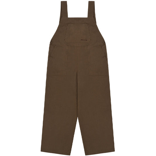 Salopette Unisex KAPPY DESIGN - "Back Button Cn Overall " - Marrone