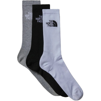 Calze Unisex The North Face - Multi Sport Cush Crew Sock 3p - Nero