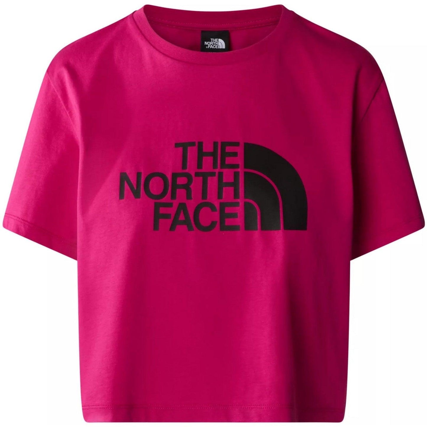 T-shirt Donna The North Face - W S/S Cropped Easy Tee - Fucsia