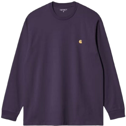 Maglie a manica lunga Uomo Carhartt Wip - L/S Chase T-Shirt - Viola