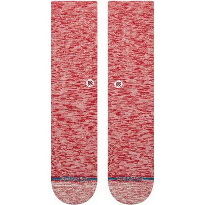Calze Unisex Stance - Slub Crew - Rosso