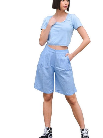 Canotte e top Donna Glamorous - Ladies Top - Blu
