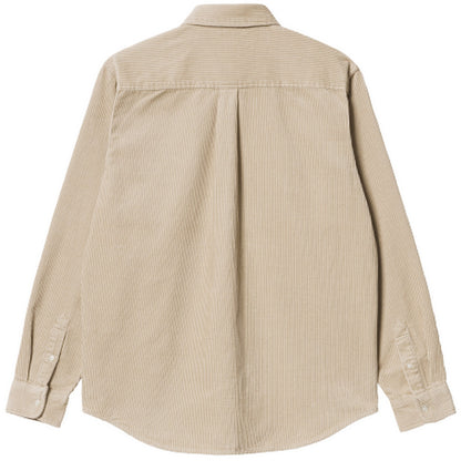 Camicie casual Uomo Carhartt Wip - L/S Madison Cord Shirt - Bianco