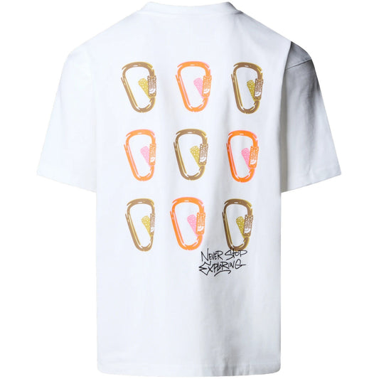 T-shirt Unisex The North Face - Unisex SS Nse Oversized Tee - Bianco