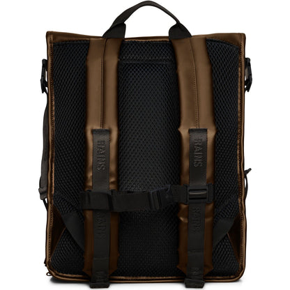 Borse a spalla Unisex Rains - Trail Mountaineer Rolltop W3 - Marrone