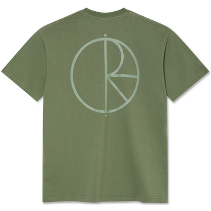 T-shirt Uomo Polar - Contrast Tee Stroke Logo - Verde