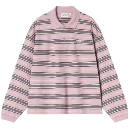 Polo Donna Carhartt Wip - W' L/S Bronson Polo - Multicolore