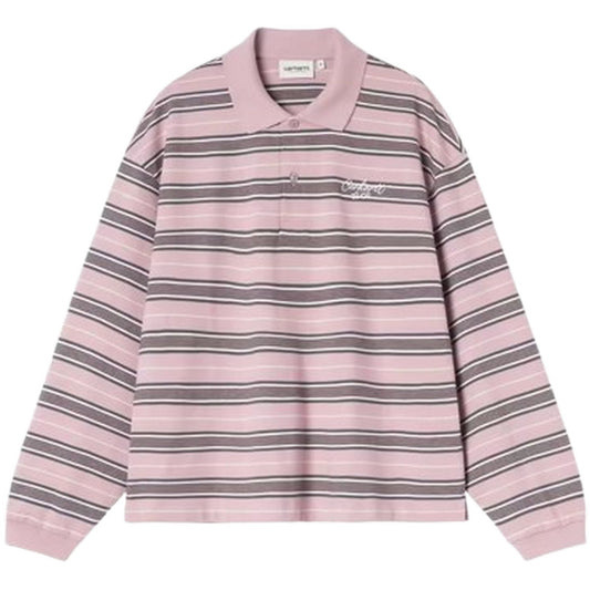 Polo Donna Carhartt Wip - W' L/S Bronson Polo - Multicolore