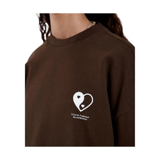 Maglie a manica lunga Uomo DrDenim - Kenan Sweatshirt - Marrone