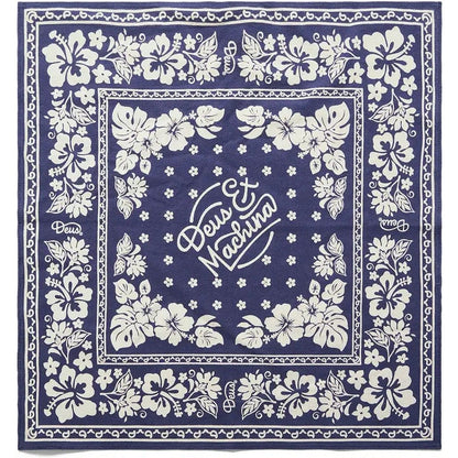 Fazzoletti da collo Uomo Deus Ex Machina - Oahu Bandana - Blu