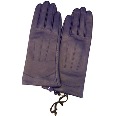Guanti Donna Nümph - Charichuelo Leather Gloves - Blu