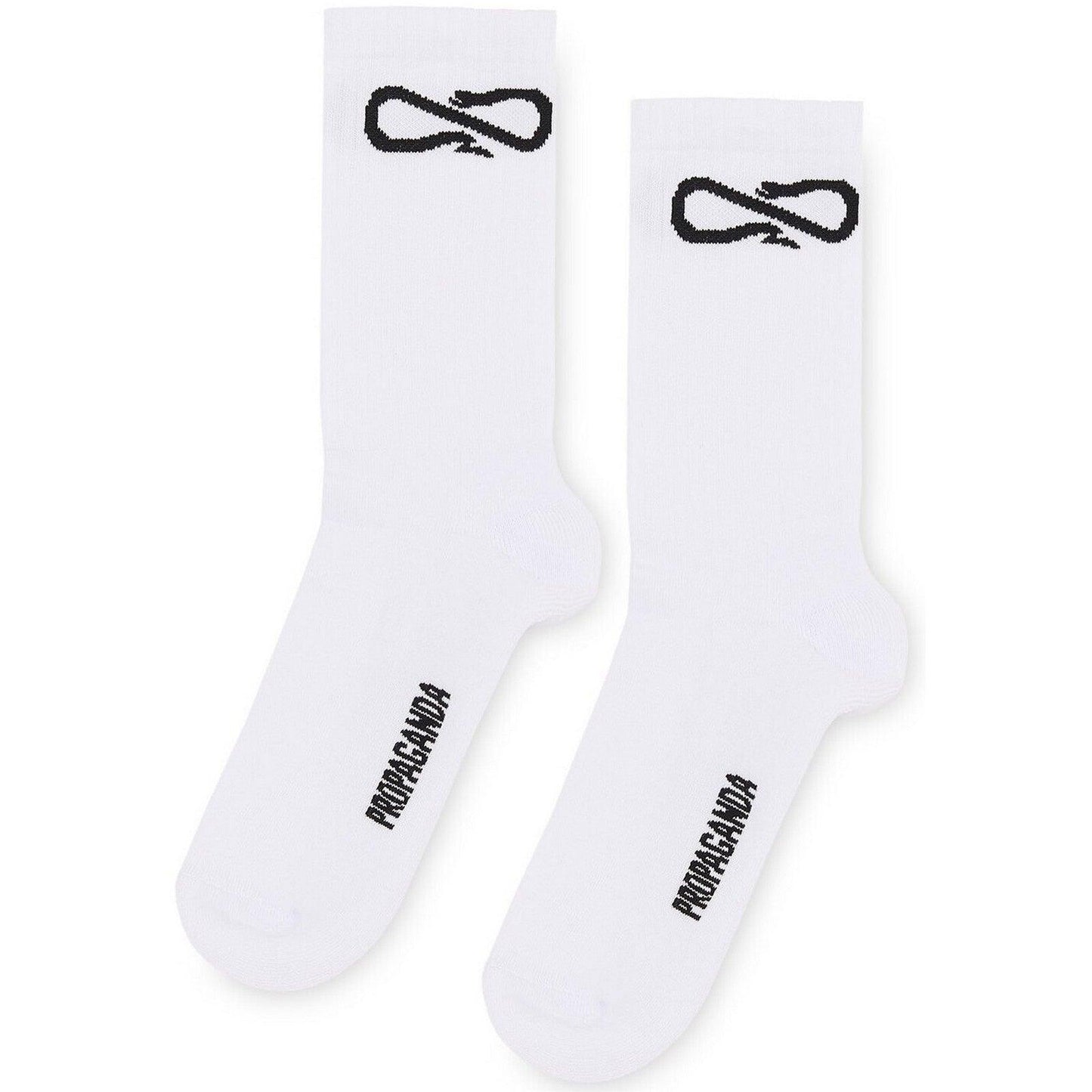 Calze Uomo Propaganda - Socks Logo - Bianco