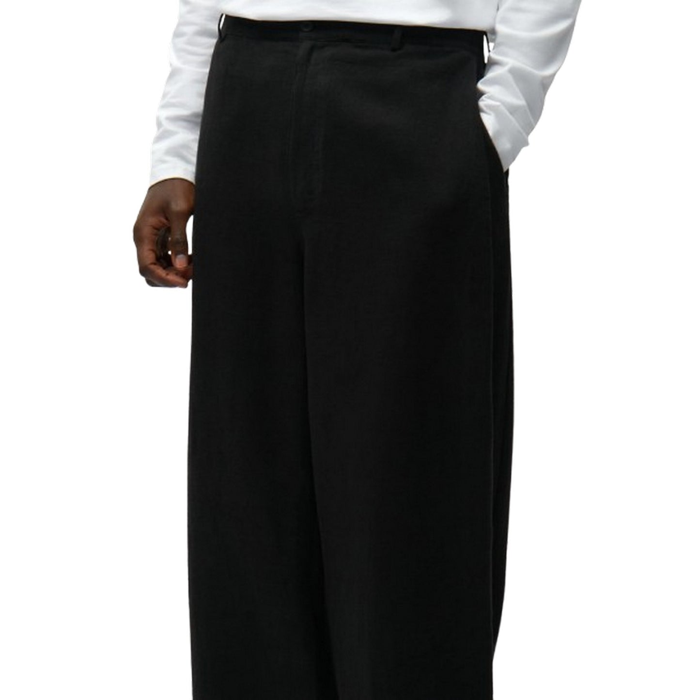 Pantaloni Uomo Arte Antwerp - Linen Suit Pants - Nero
