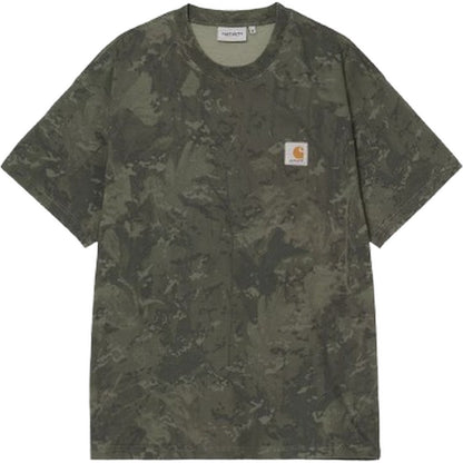 T-shirt Uomo Carhartt Wip - S/S Camo Combi T-Shirt - Verde