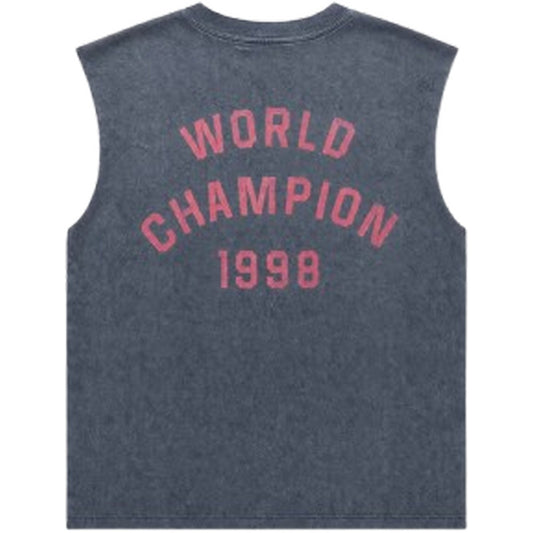 Canotte Unisex Reternity - World Champion Tanktop - Nero