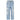 Damskie jeansy P. Grax Denim – Welder Over Cropped – Niebieskie