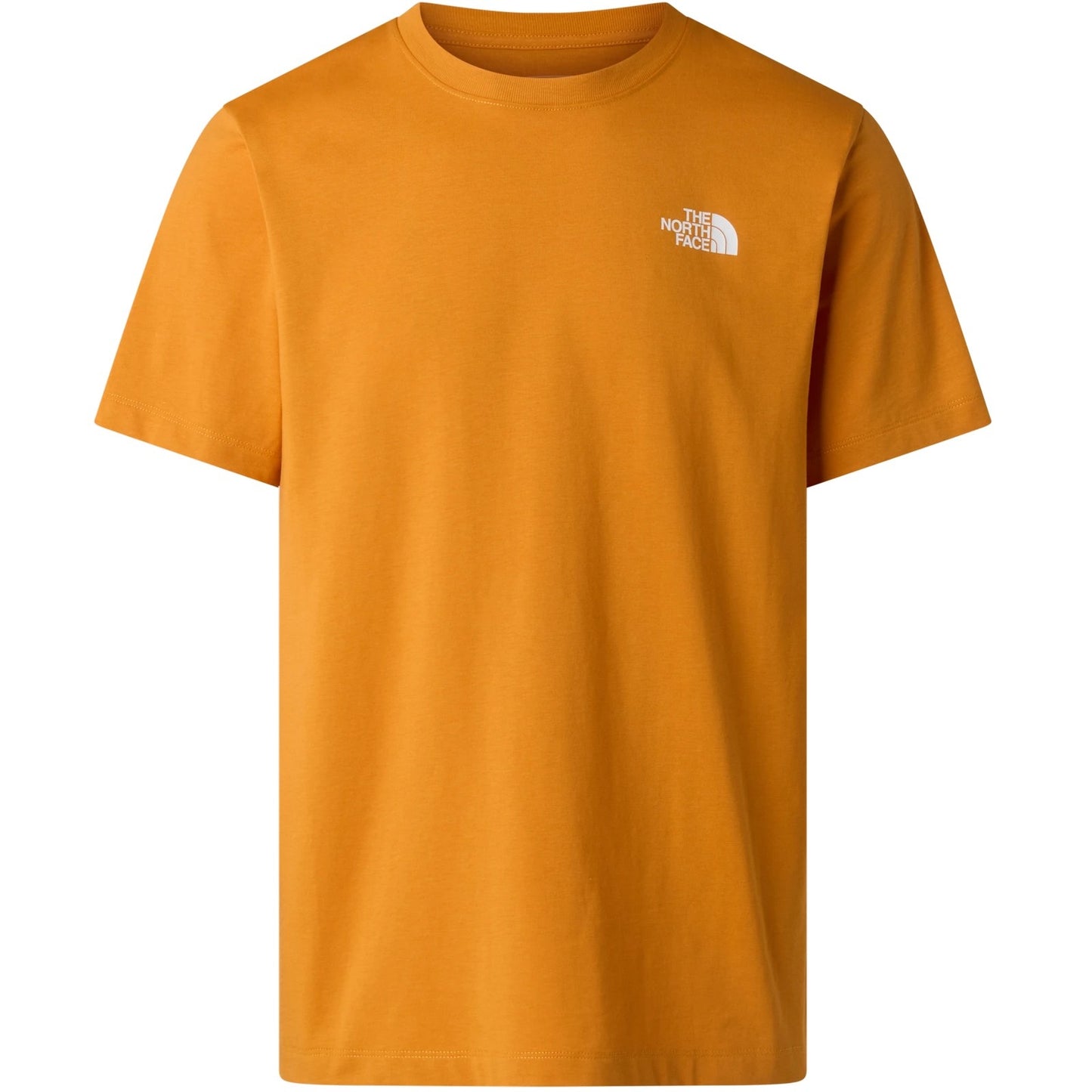 T-shirt Uomo The North Face - M Evolution Box Nse Regular Short Sleeve - Arancione