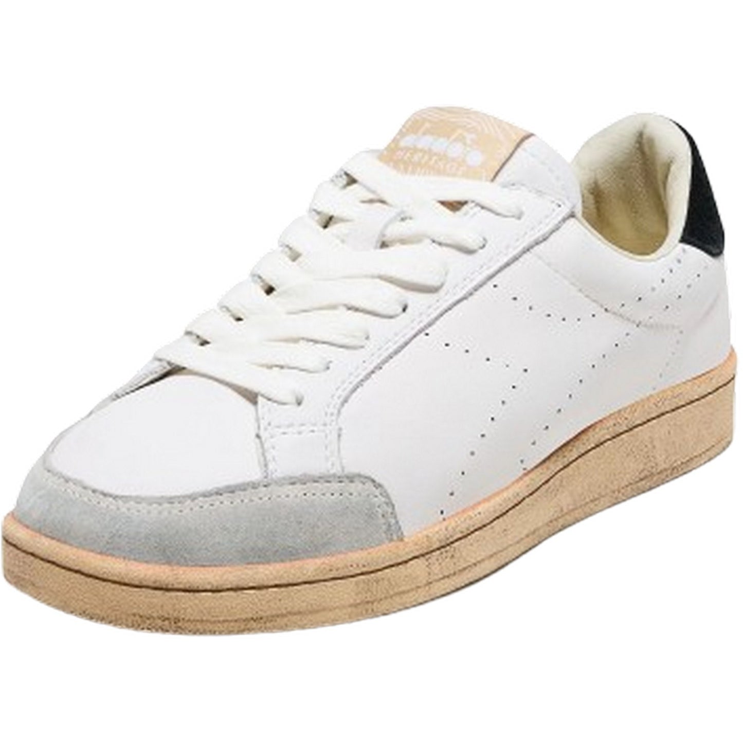 Sneaker Unisex Diadora - Prestige Plain Used - Bianco