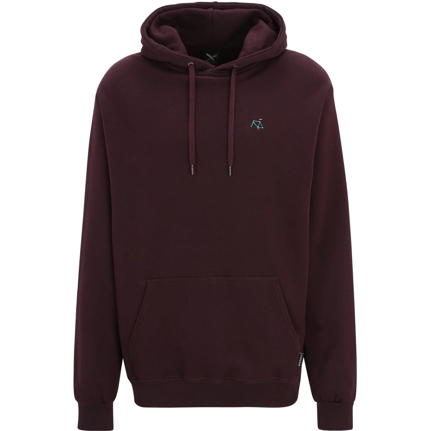 Felpe con cappuccio Uomo Iriedaily - Peaceride Hoodie - Bordeaux