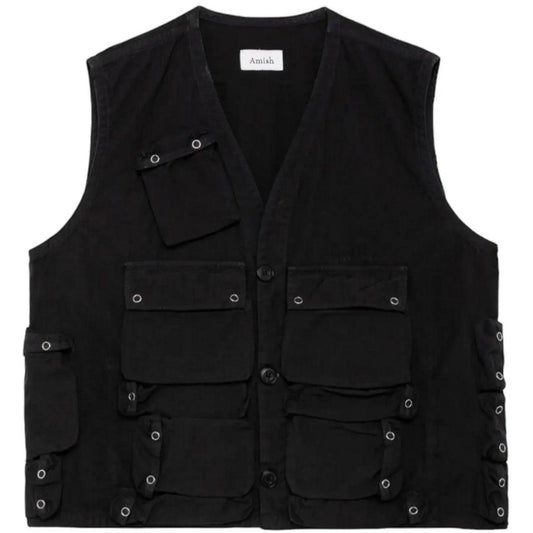 Gilet Uomo Amish - Vest Parà - Nero