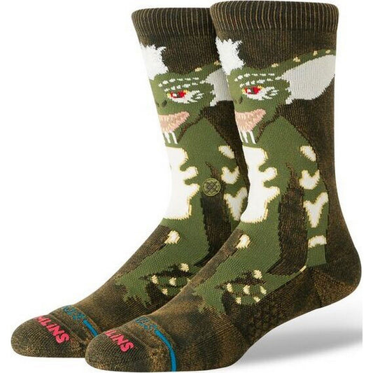 Calze Unisex Stance - Stripe Gremlins Crew - Verde