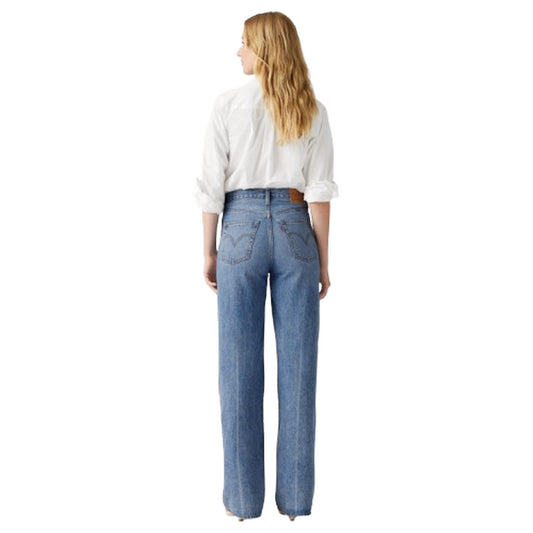 Jeans Donna Levi's - Ribcage Wide Leg - Celeste