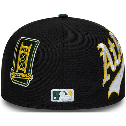 Cappellini da baseball Uomo New Era - Mlb Multi Logo 59Fifty - Nero