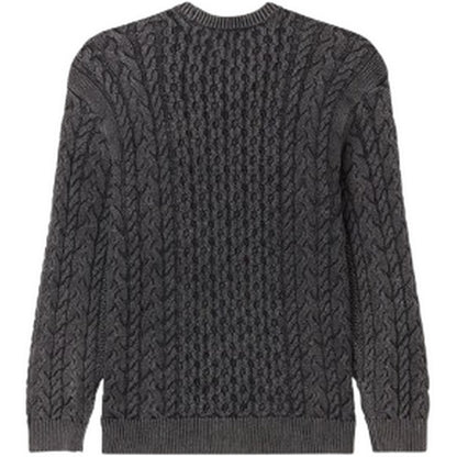 Maglie Uomo Obey - Faded Wash Sweater - Nero