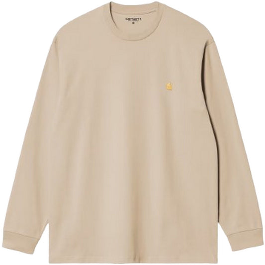 Maglie a manica lunga Uomo Carhartt Wip - L/S Chase T-Shirt - Bianco