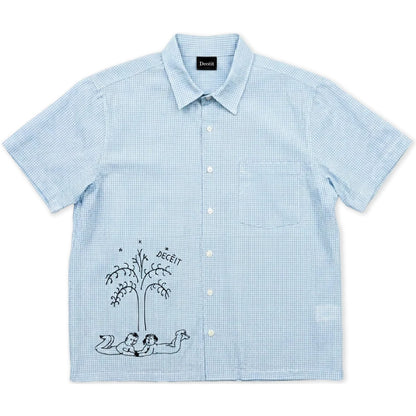 Camicie casual Uomo Deceit - Adam & Eve Shirt - Celeste