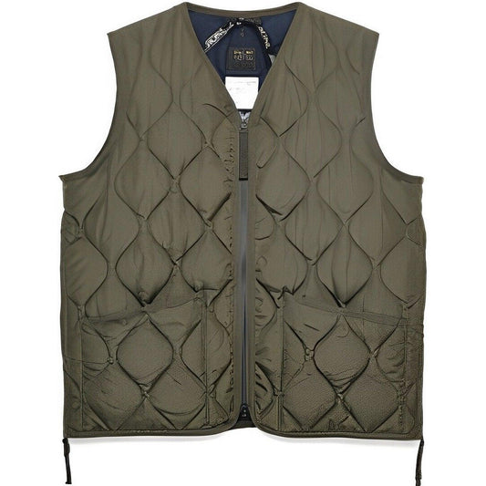 Gilet Uomo Taion - Military Zip V-Neck Vest - Grigio