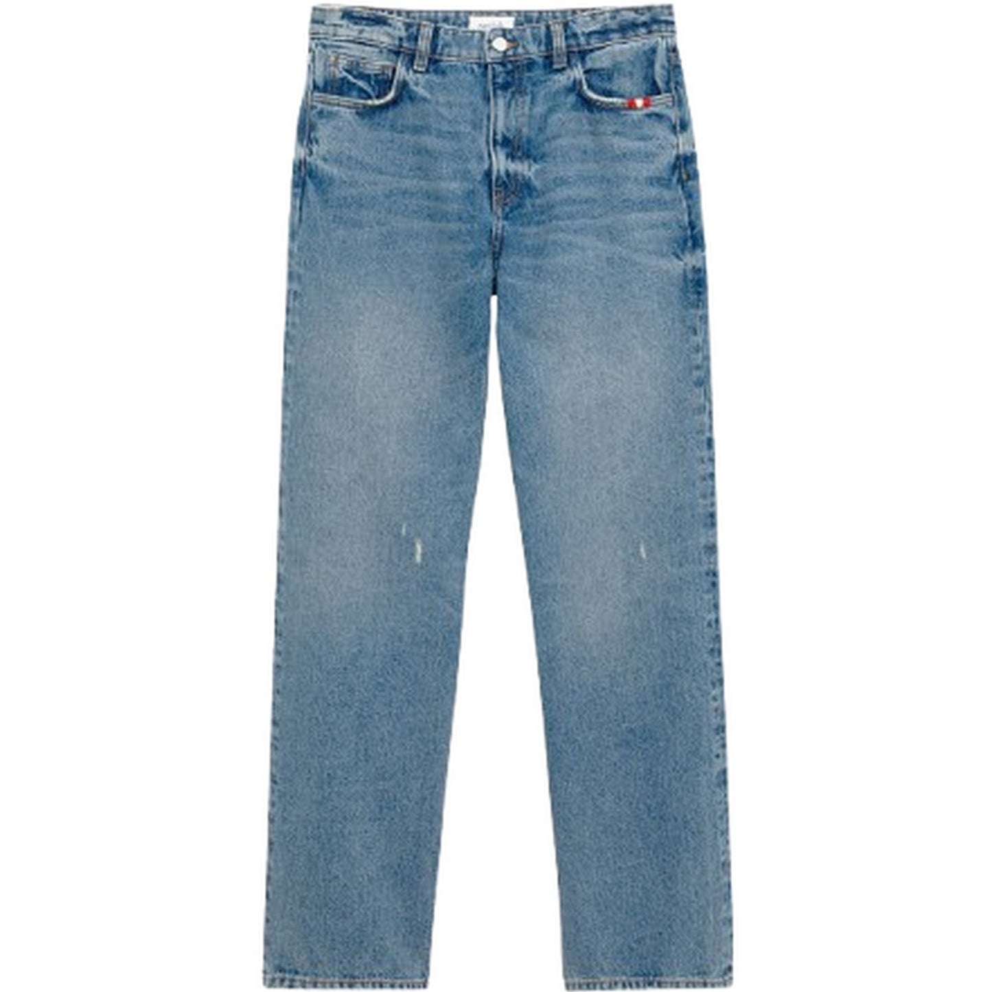 Amish Damenjeans – breiter – Blau