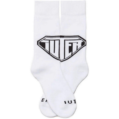 Calze Uomo Iuter - Logo Socks - Bianco