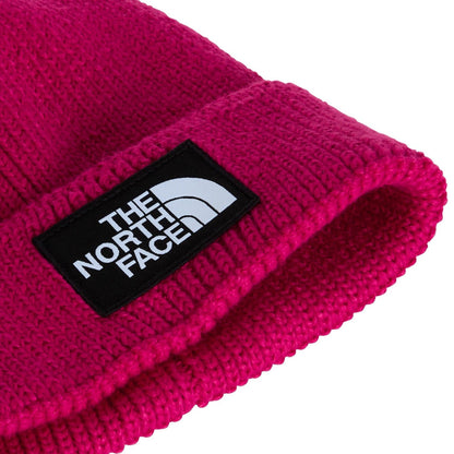 Berretti in maglia Unisex The North Face - Tnf Logo Box Cuffed Beanie - Viola