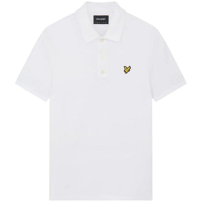 Polo Uomo Lyle & Scott - Plain Polo Shirt - Bianco