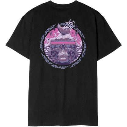T-shirt Ragazzo Santa Cruz - Wooten Cyber T-Shirt - Nero
