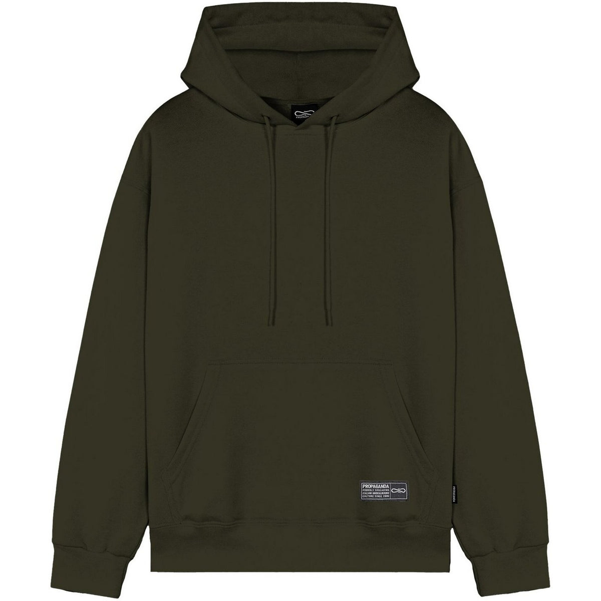Felpe con cappuccio Uomo Propaganda - Hoodie Label Og - Verde