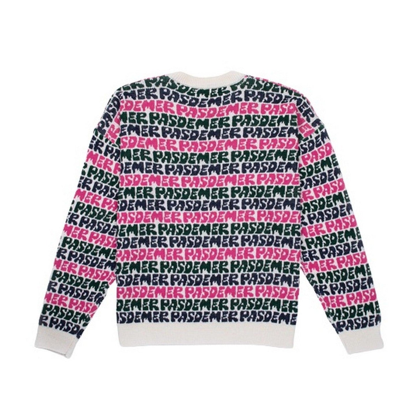 Maglioni Uomo Pas De Mer - Graffiti Knit - Multicolore