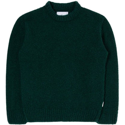 Maglioni Uomo Edwin - Dun Textured Sweater - Verde