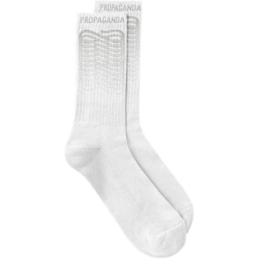 Calze Uomo Propaganda - Socks Ribs - Bianco