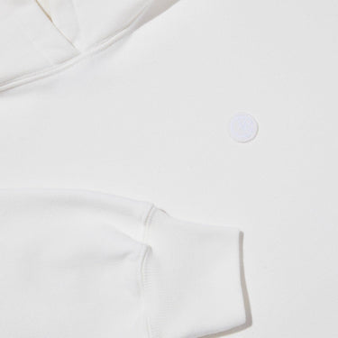 Sweats à capuche Polar pour hommes - Ed Hoodie Patch - Blanc