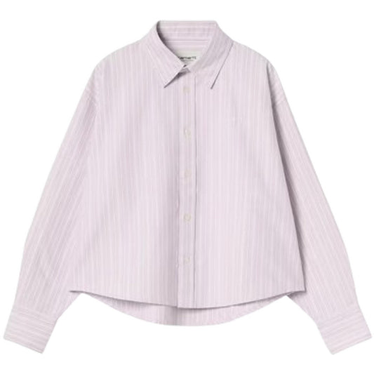 Camicie Donna Carhartt Wip - W' L/S Kanan Shirt - Rosa