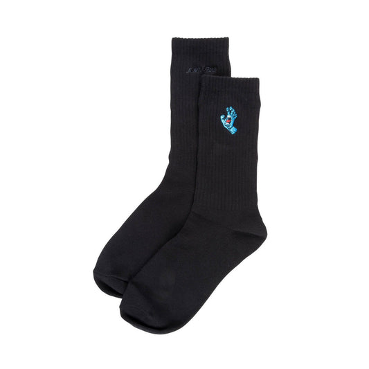 Calze Uomo Santa Cruz - Screaming Mini Hand Sock - Nero