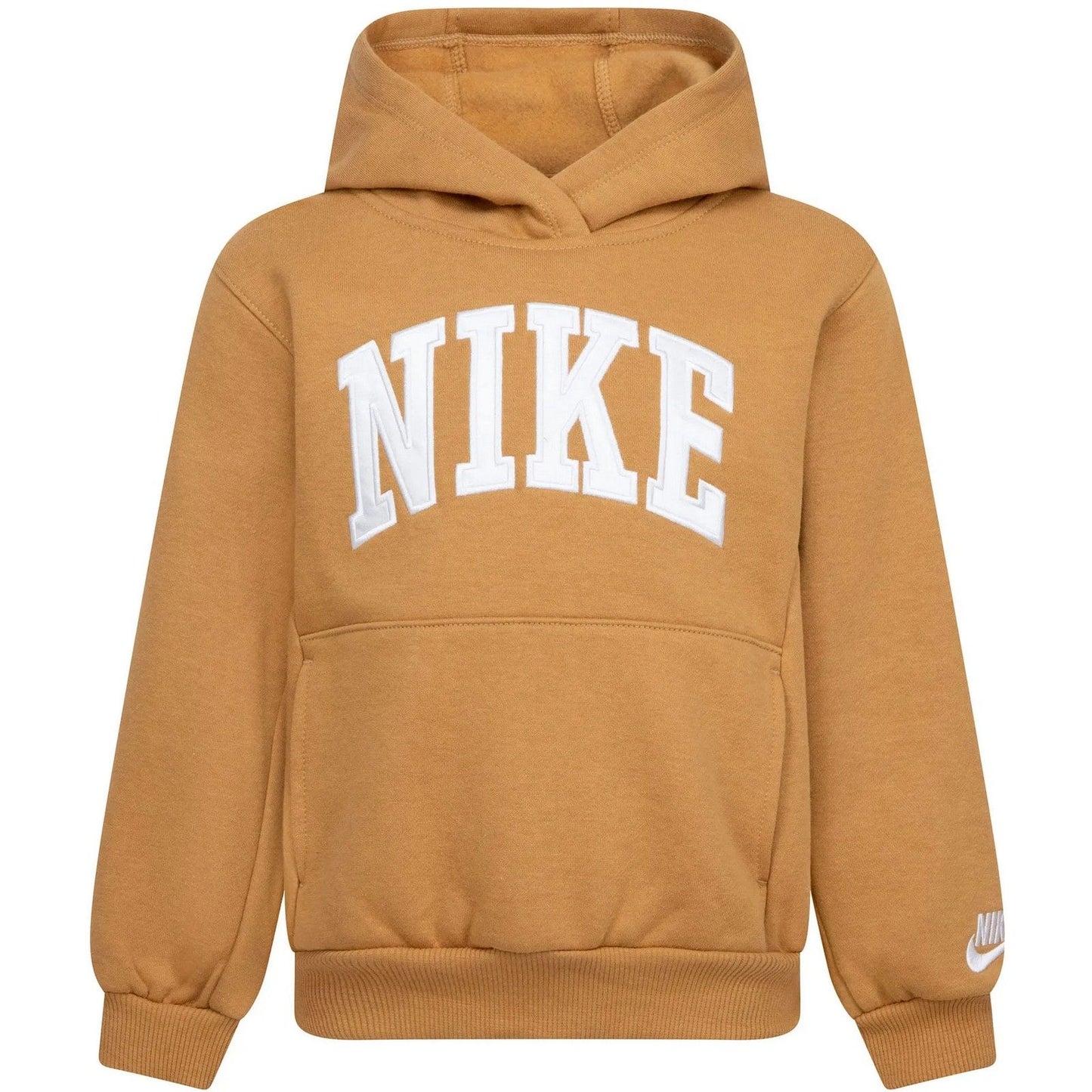 Felpe con cappuccio Bambini Unisex Nike - Nkn N Nsw Clb Snl Appl Flc Po Xav - Senape