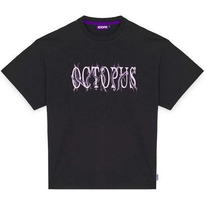 T-shirt Uomo Octopus - Tentacles Logo Tee - Nero