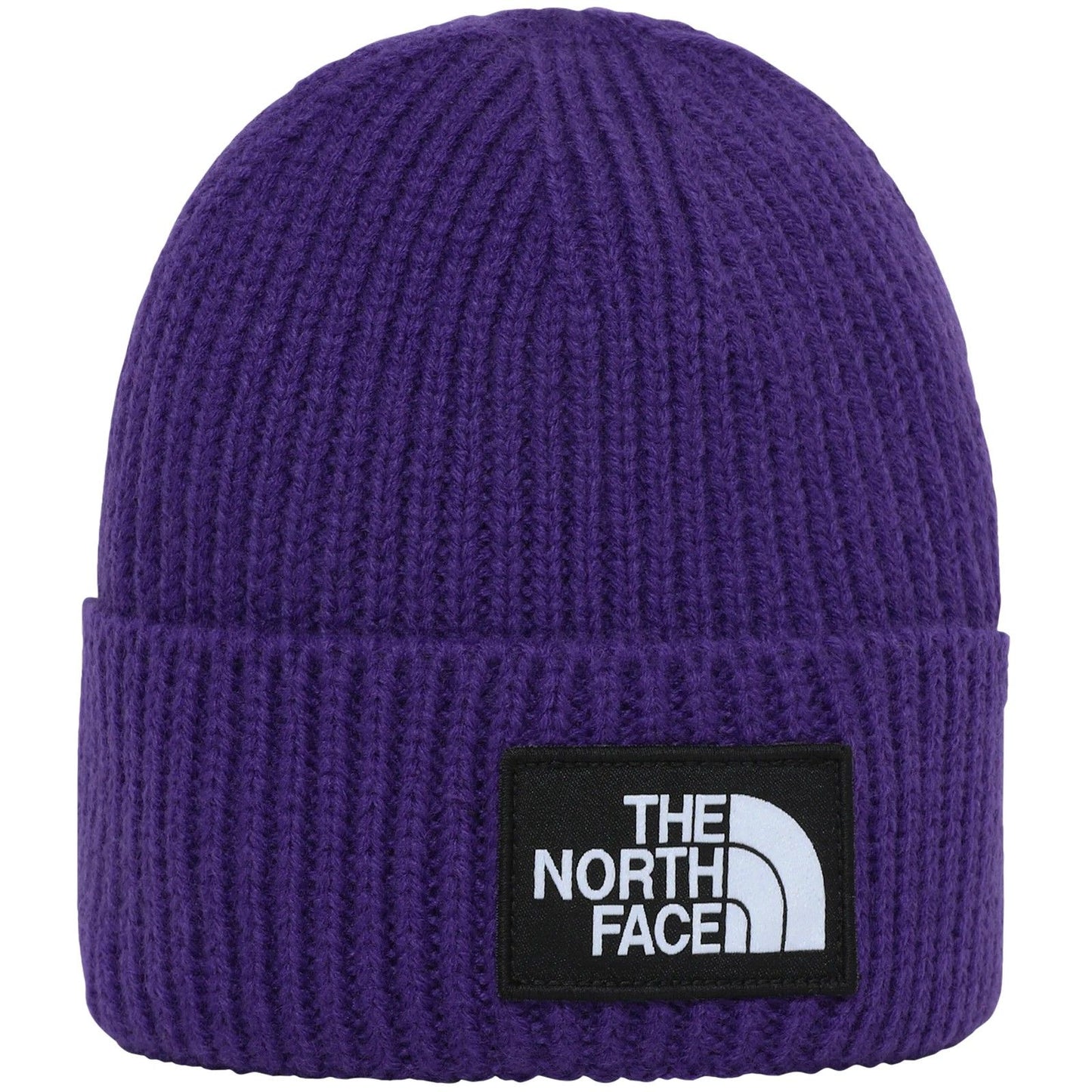 Berretti in maglia Unisex The North Face - Tnf Log Box Cuf Bne - Viola