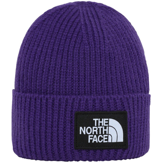 Berretti in maglia Unisex The North Face - Tnf Log Box Cuf Bne - Viola