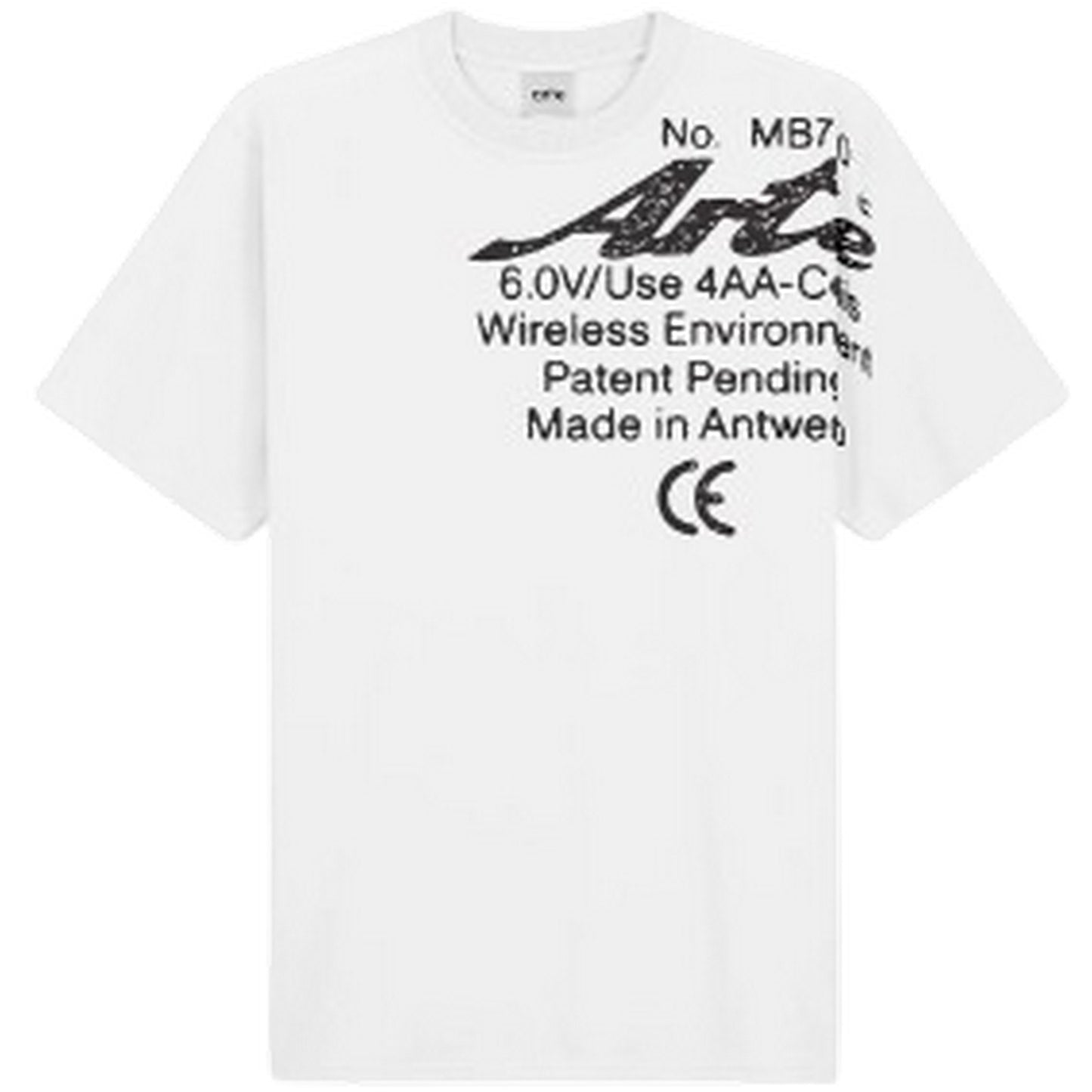 T-shirt Uomo Arte Antwerp - Specs Side T-shirt - Bianco