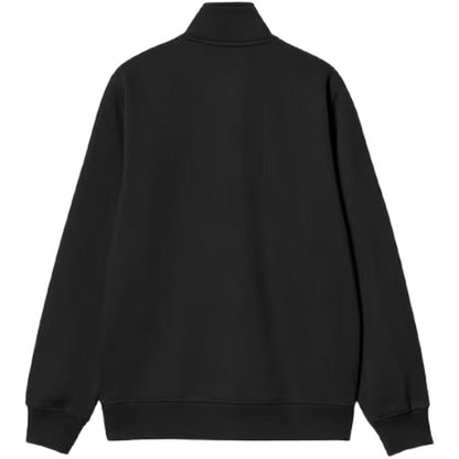 Felpe senza cappuccio Uomo Carhartt Wip - Chase Neck Zip Sweatshirt - Nero